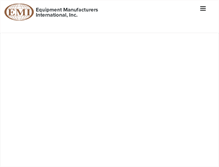 Tablet Screenshot of emi-inc.com